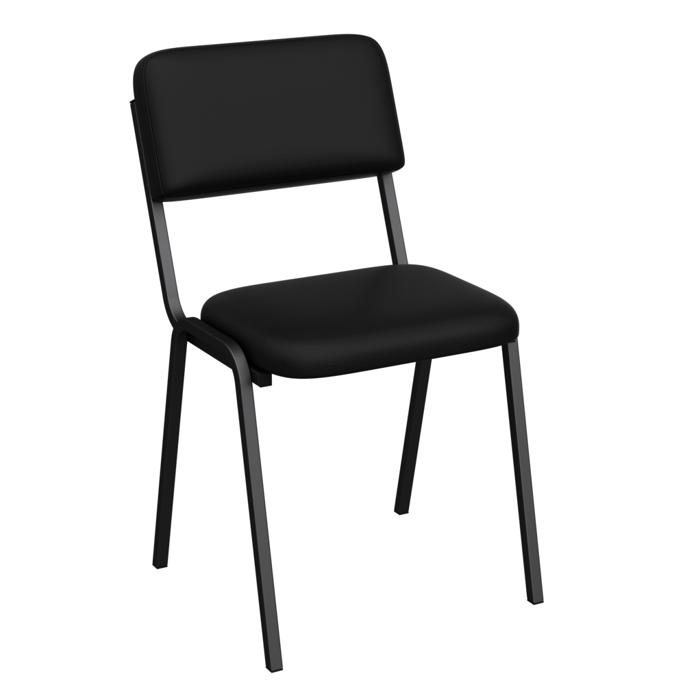 Стілець офісний МЕБЛІ ТЕХНОСТИЛЬ (Aліса), екошкіра, 460мм